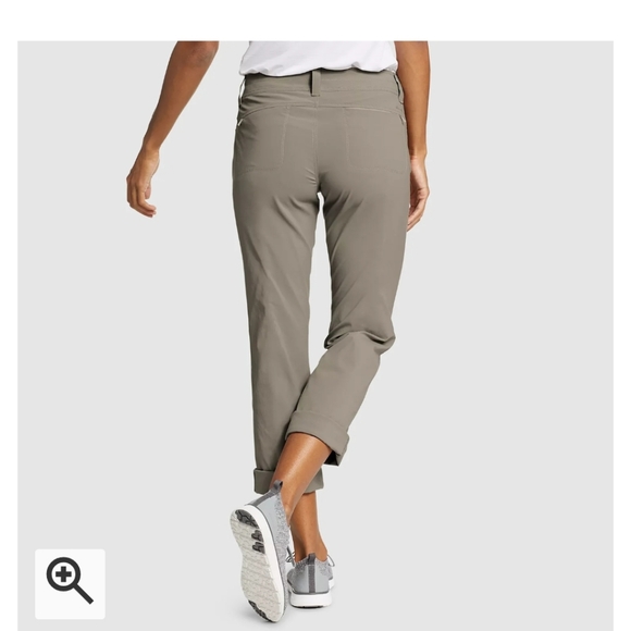 14 NWT Eddie Bauer Sightscape Horizon Convertible Pants Black - Picture 8 of 9